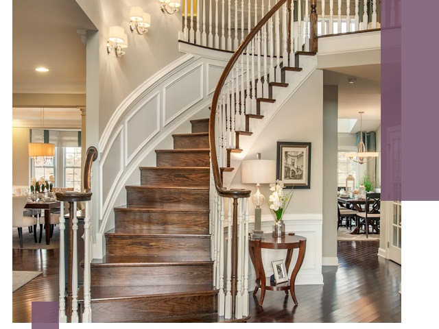 Изготовление лестниц под ключ в Омске — металлокаркас и отделка