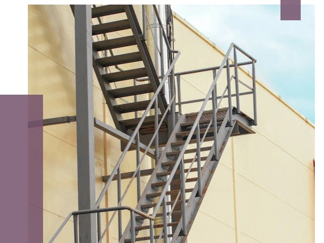 Пожарные лестницы в Омске от 12443 руб. — монтаж и продажа | ПРОЛЁТ-Омс