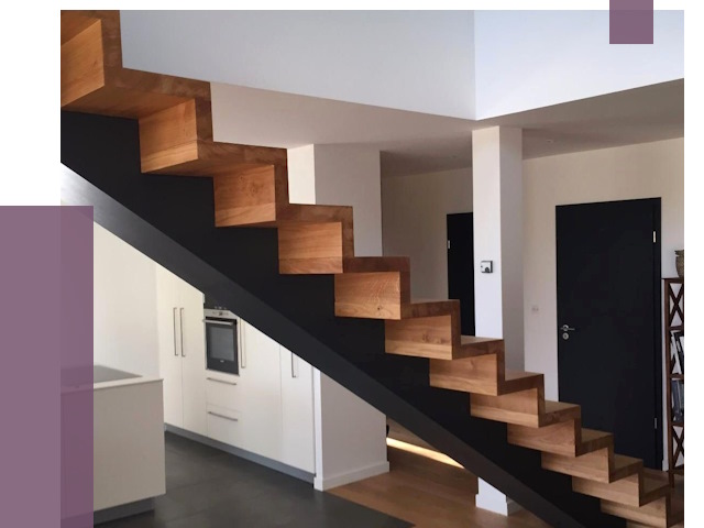 Изготовление деревянных лестниц в Омске от 88137 руб. | ПРОЛЁТ-Омс