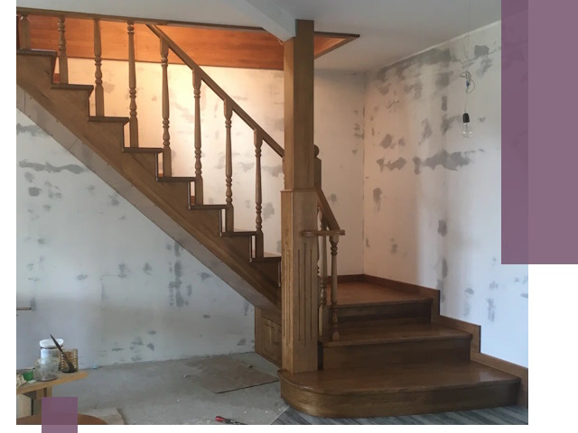 Ремонт деревянных лестниц в Омске: быстро и качественно