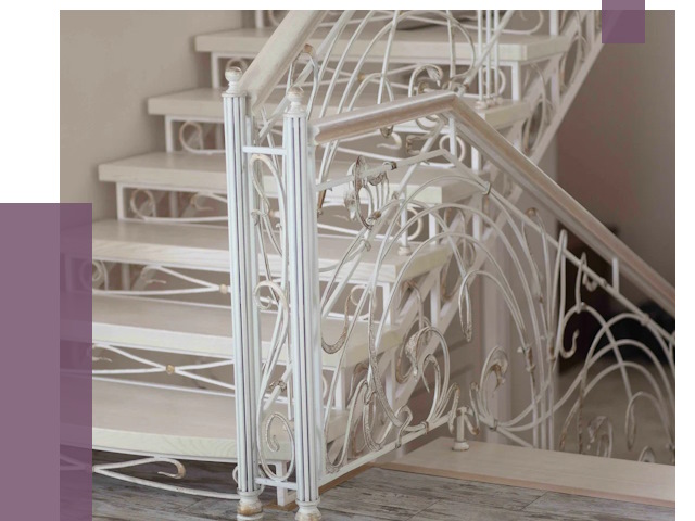 Изготовление кованых лестниц на заказ в Омске от 88137 руб. | ПРОЛЁТ-Омс