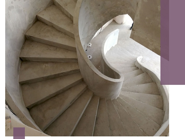 Монтаж бетонных лестниц под ключ в Омске быстро и надежно