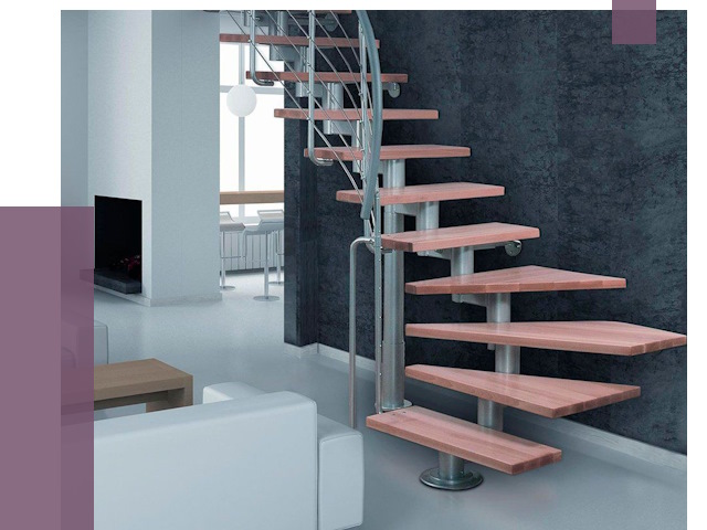 Модульные лестницы в Омске от 17109 руб. — купить в ПРОЛЁТ-Омс