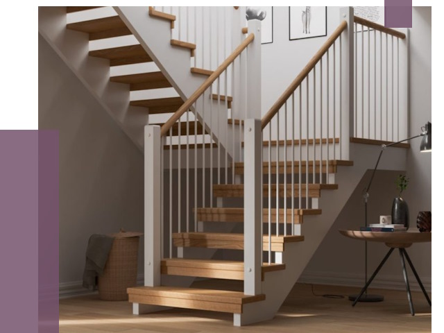 Маршевые лестницы в Омске от 38625 руб. — монтаж | ПРОЛЁТ-Омс