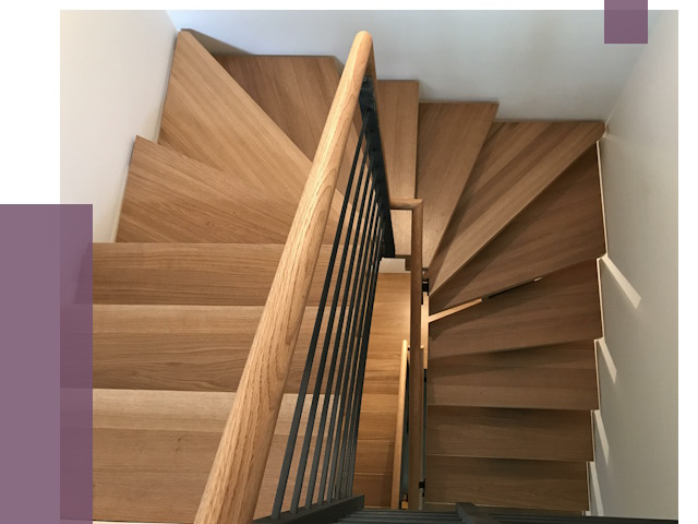 П-образные лестницы в Омске под ключ от 49253 руб. | ПРОЛЁТ-Омс