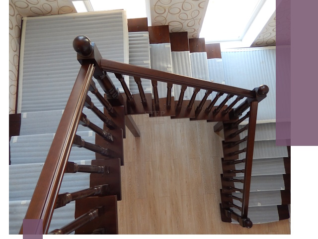 П-образные лестницы под ключ в Омске — изготовление и монтаж