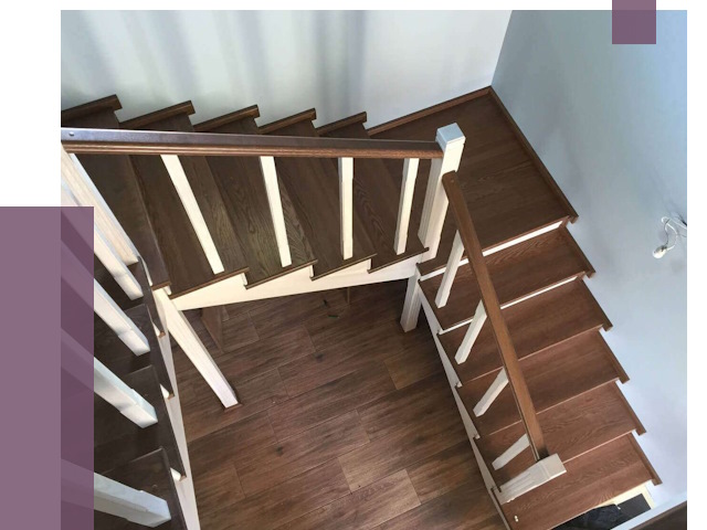 Изготовление П-образных лестниц в Омске от 15398 руб.