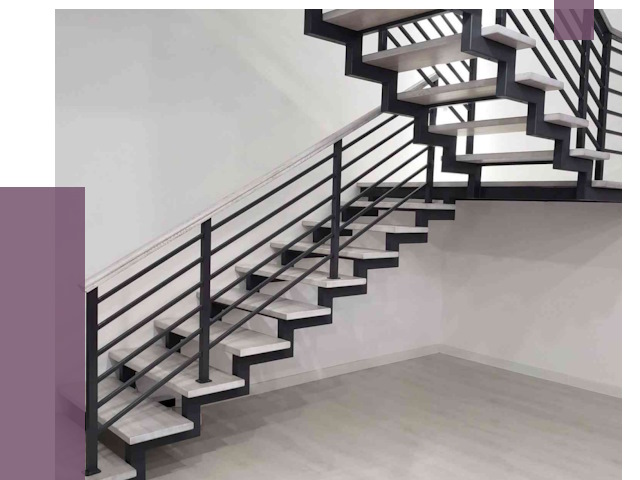Лестницы на металлокаркасе под ключ в Омске от 12961 руб. | ПРОЛЁТ-Омс