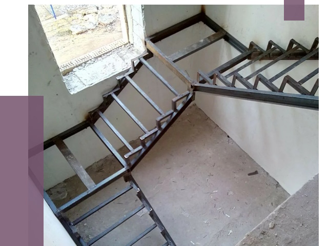 Монтаж лестниц на металлокаркасе в Омске от 12961 руб. — ПРОЛЁТ-Омс