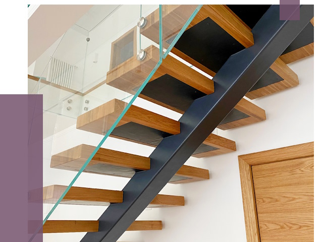 Лестницы на монокосоуре в Омске от 19183 руб. под ключ | ПРОЛЁТ-Омс