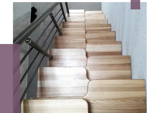 Лестницы гусиный шаг в Омске от 13220 руб. под ключ | ПРОЛЁТ-Омс