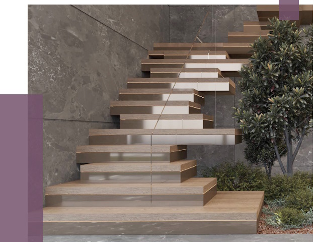 Современные лестницы в Омске от 13998 руб. | ПРОЛЁТ-Омс