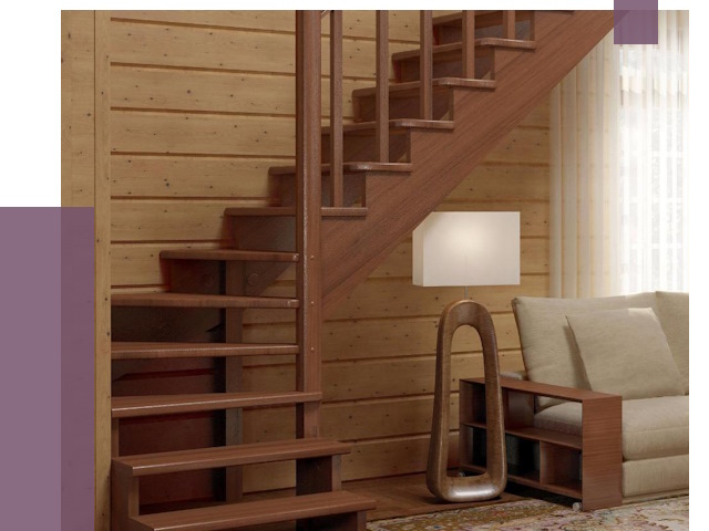 Лестницы эконом класса в Омске от 18509 руб. бюджетные решения