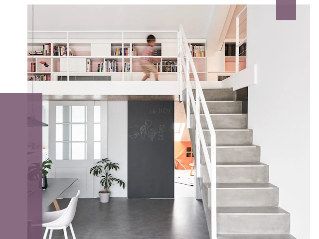 Лестницы для двухуровневой квартиры в Омске от 178865 руб. | ПРОЛЁТ-Омс