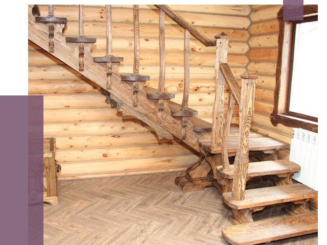 Лестницы в баню в Омске от 19390 руб. — изготовление | ПРОЛЁТ-Омс