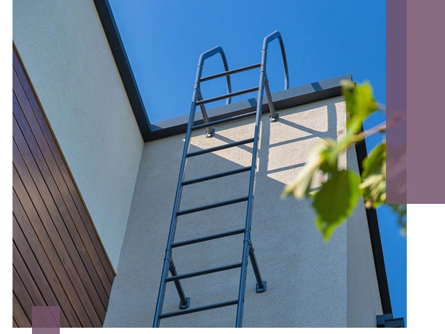 Лестницы на крышу в Омске — изготовление, монтаж, демонтаж
