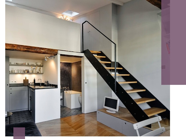 Лестницы на антресоль под ключ в Омске — изготовление и монтаж