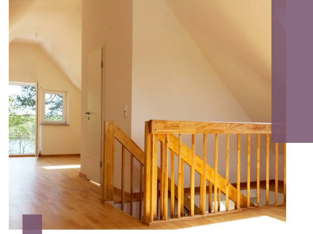 Мансардные лестницы на заказ в Омске — монтаж и изготовление