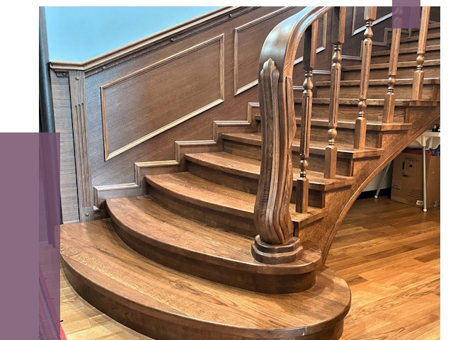 Дубовые лестницы под ключ в Омске от 178865 руб. — ПРОЛЁТ-Омс