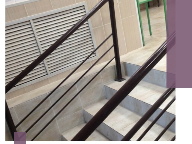 Изготовление перил из металла под ключ в Омске