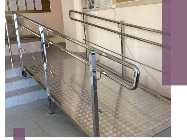 Перила для инвалидов в Омске — надежные поручни и ограждения