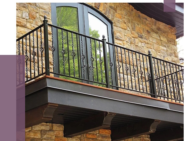 Балконные ограждения в Омске от 8140 руб. — купить | ПРОЛЁТ-Омс