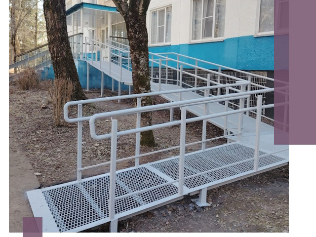 Пандусы под ключ в Омске: изготовление, монтаж и демонтаж