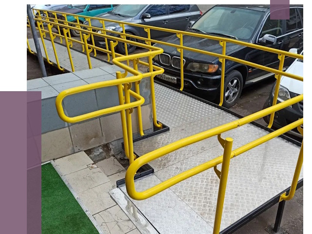 Стационарные пандусы в Омске от 12443 руб. | ПРОЛЁТ-Омс