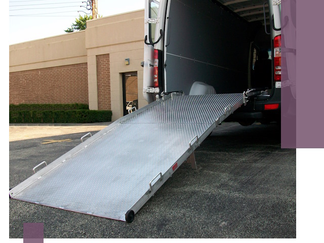 Мобильные пандусы в Омске — производство, монтаж и аренда