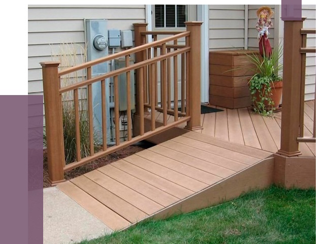 Пандус на крыльцо в Омске под ключ от 7880 руб. 