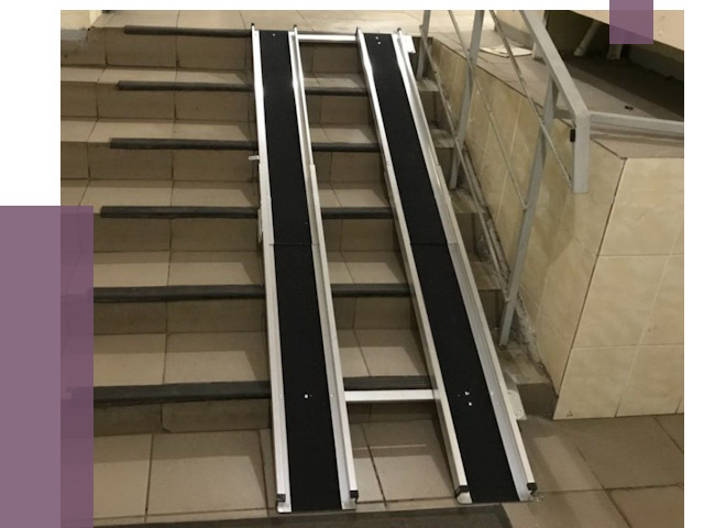 Установка пандуса в подъезд в Омске от 8088 руб. под ключ | ПРОЛЁТ-Омс