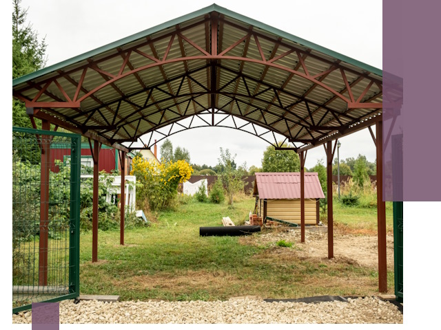 Демонтаж навесов в Омске — быстро и аккуратно