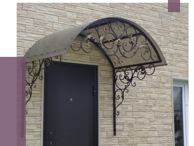 Ремонт козырьков в Омске от 7518 руб.  | ПРОЛЁТ-Омс