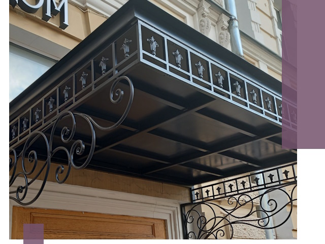 Ремонт козырьков и навесов в Омске — быстро и качественно