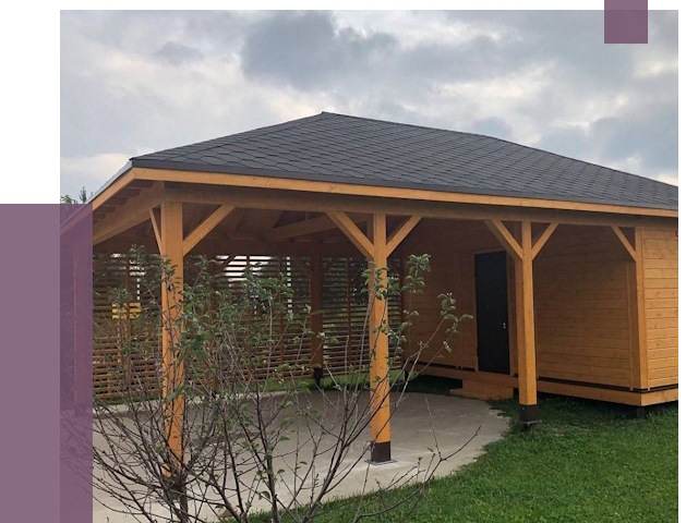 Навесы под ключ в Омске от 48994 руб.  | ПРОЛЁТ-Омс