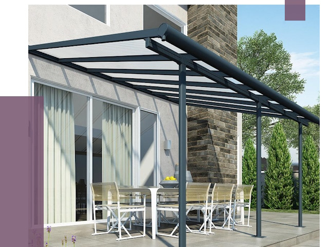 Навесы пристенные в Омске от 9228 руб. — монтаж и установка | ПРОЛЁТ-Омс