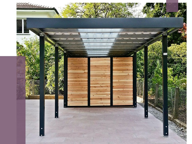 Отдельно стоящие навесы во дворе в Омске от 81397 руб. | ПРОЛЁТ-Омс