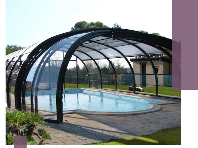 Навесы для бассейна в Омске: изготовление и монтаж под ключ