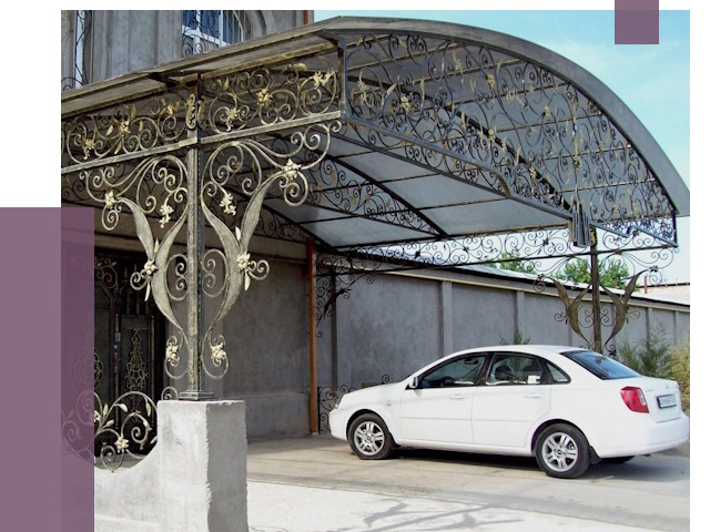 Кованые навесы в Омске от 14776 руб. | ПРОЛЁТ-Омс