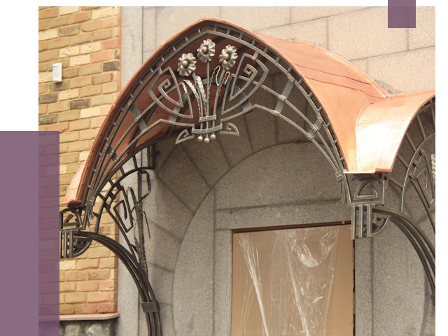 Арочные козырьки в Омске от 14776 руб. 