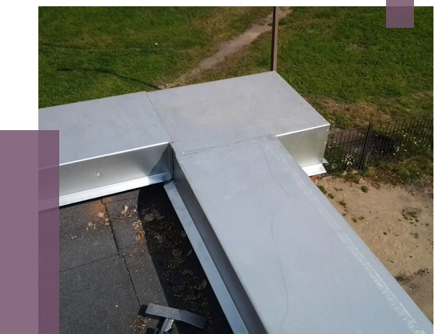 Оцинкованные парапеты в Омске от 8140 руб.  | ПРОЛЁТ-Омс