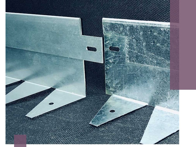 Изготовление металлических бордюров под заказ в Омске