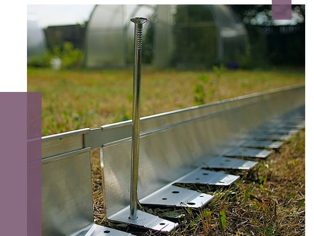 Металлические бордюры для газона в Омске от 4355 руб. | ПРОЛЁТ-Омс