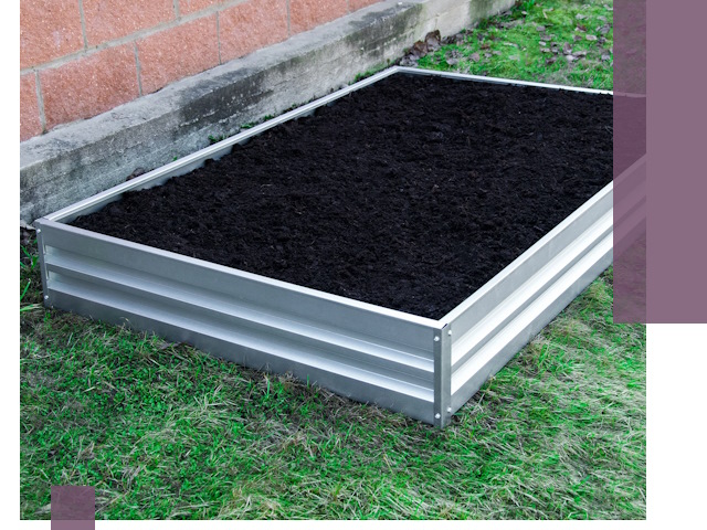 Металлические бордюры для грядок в Омске: прочность и аккуратность