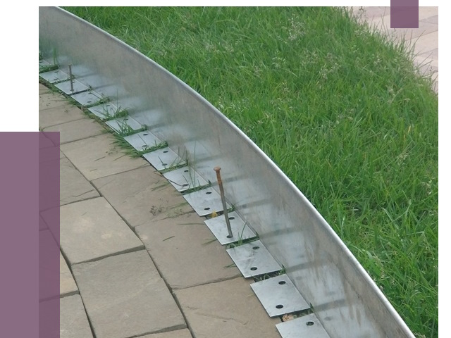 Металлические бордюры для тротуаров в Омске от 8814 руб.