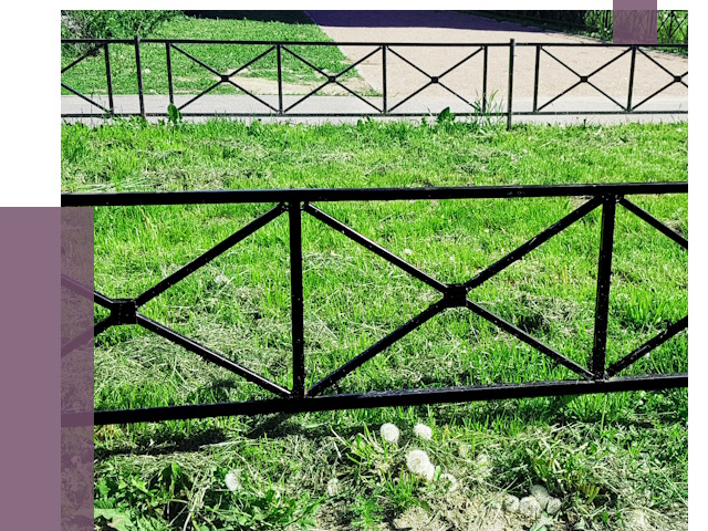 Металлические газонные ограждения в Омске от 4355 руб.