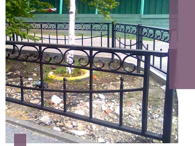 Изготовление газонных ограждений в Омске под ключ