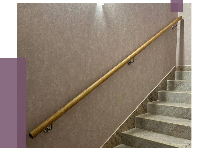 Пристенные поручни в Омске под ключ от 3992 руб. 
