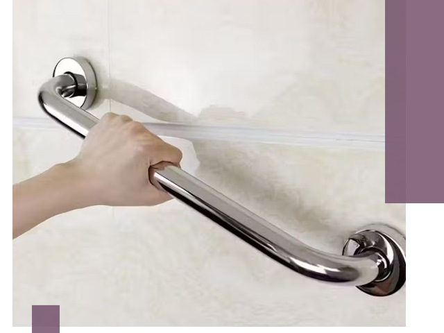 Монтаж поручней для инвалидов в Омске качественно и надежно