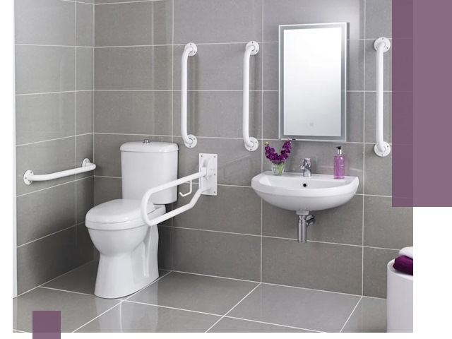 Поручни для санузлов в Омске: установка, ремонт и монтаж